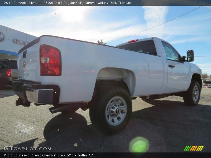 Summit White / Dark Titanium 2014 Chevrolet Silverado 2500HD WT Regular Cab