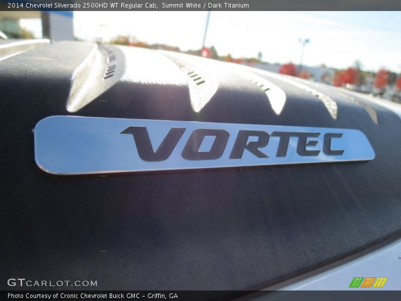 Summit White / Dark Titanium 2014 Chevrolet Silverado 2500HD WT Regular Cab