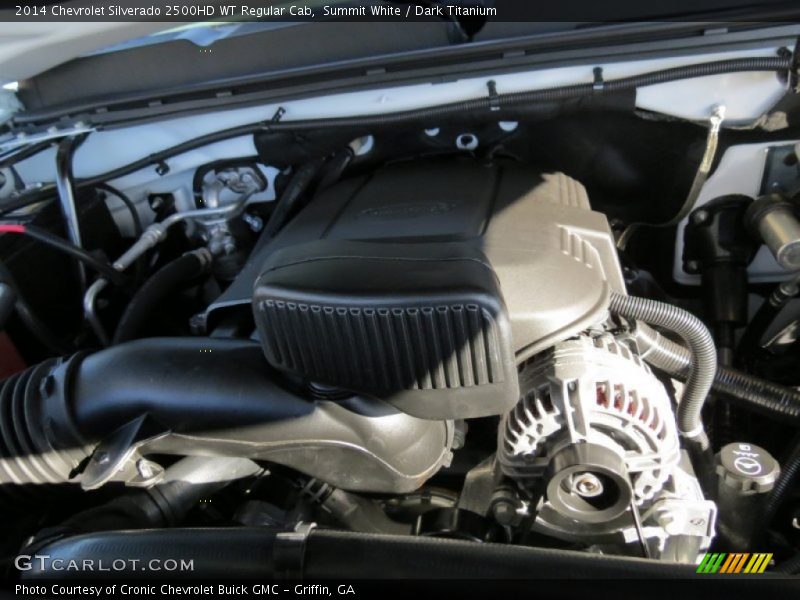 Summit White / Dark Titanium 2014 Chevrolet Silverado 2500HD WT Regular Cab