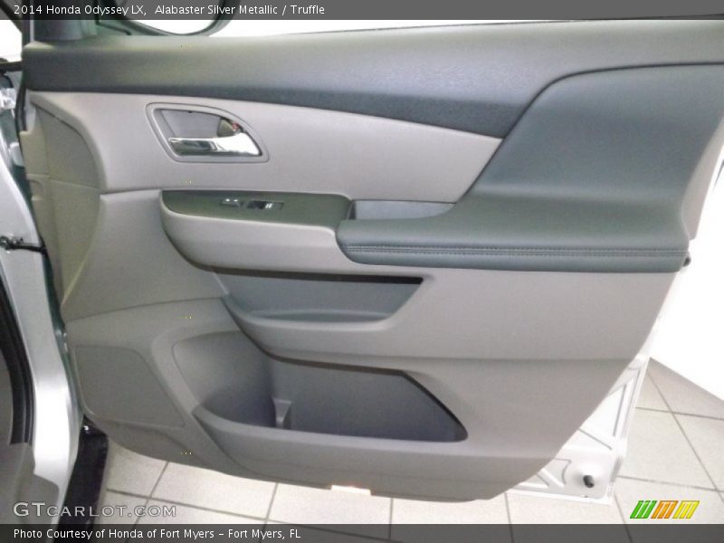 Alabaster Silver Metallic / Truffle 2014 Honda Odyssey LX