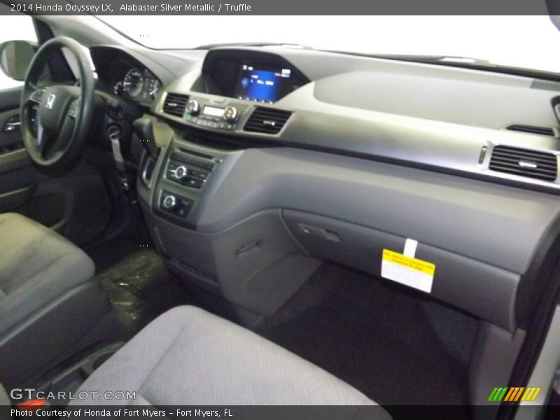 Alabaster Silver Metallic / Truffle 2014 Honda Odyssey LX