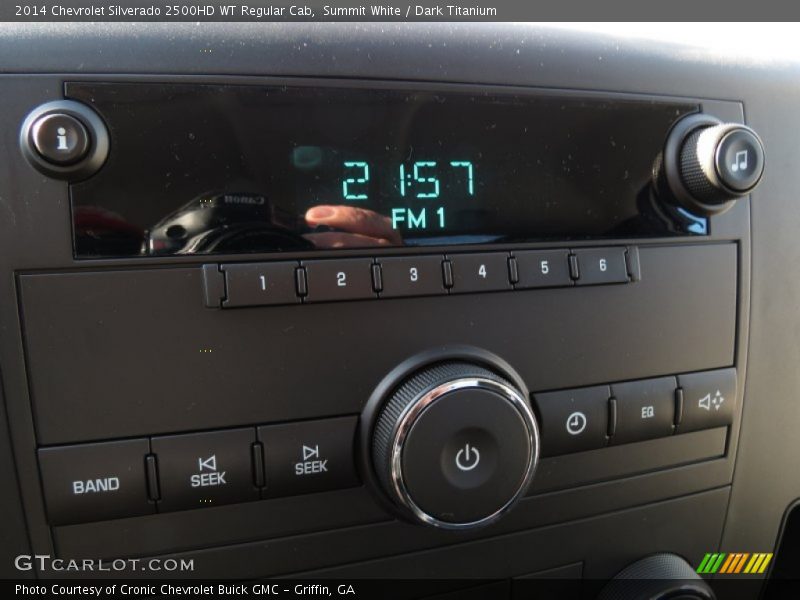 Summit White / Dark Titanium 2014 Chevrolet Silverado 2500HD WT Regular Cab