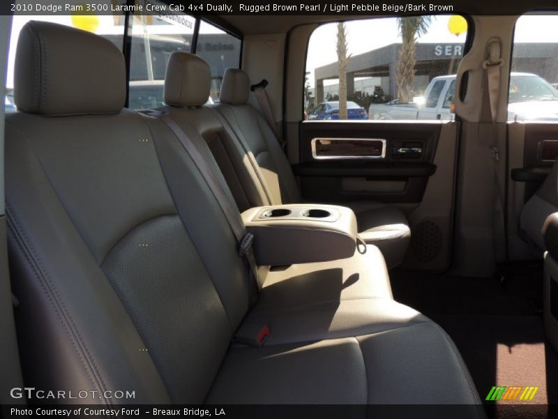 Rugged Brown Pearl / Light Pebble Beige/Bark Brown 2010 Dodge Ram 3500 Laramie Crew Cab 4x4 Dually