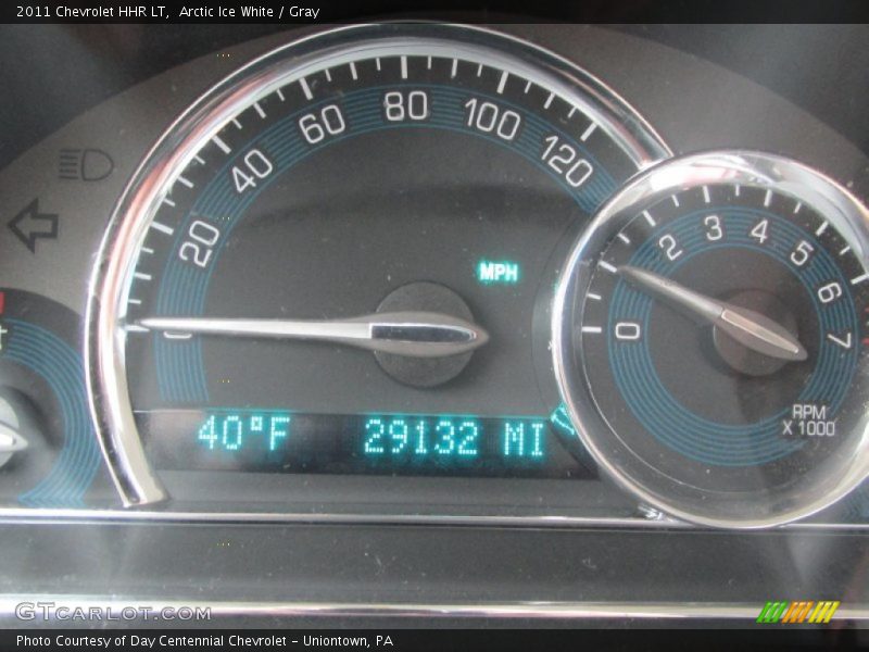 Arctic Ice White / Gray 2011 Chevrolet HHR LT