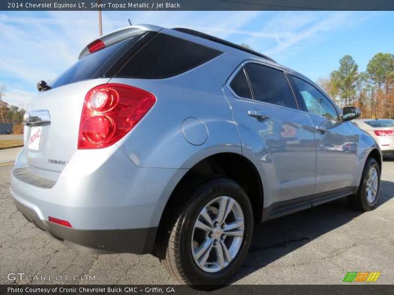 Silver Topaz Metallic / Jet Black 2014 Chevrolet Equinox LT