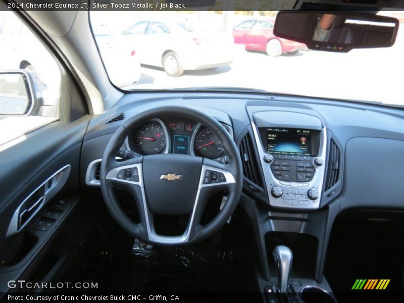 Silver Topaz Metallic / Jet Black 2014 Chevrolet Equinox LT