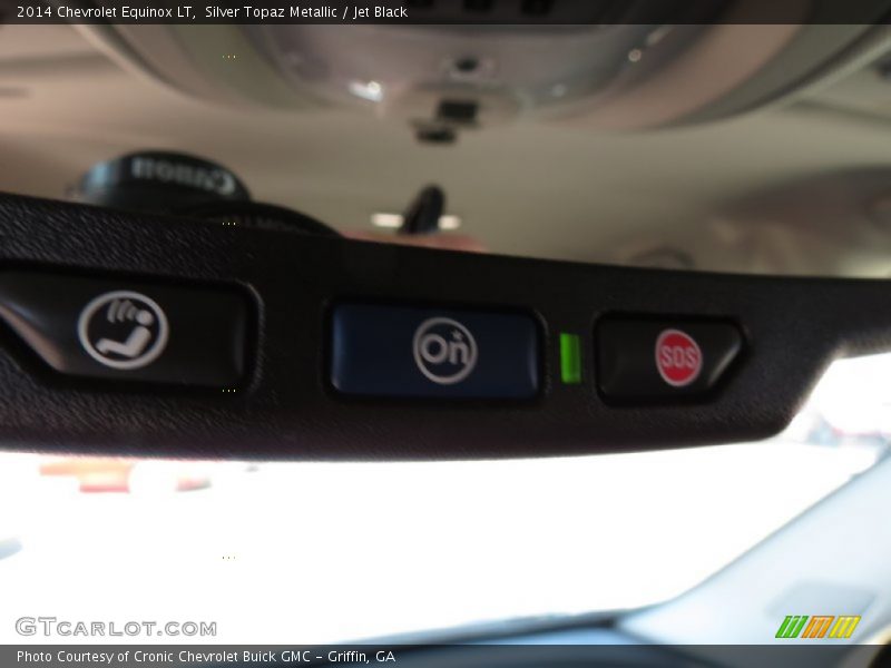 Silver Topaz Metallic / Jet Black 2014 Chevrolet Equinox LT
