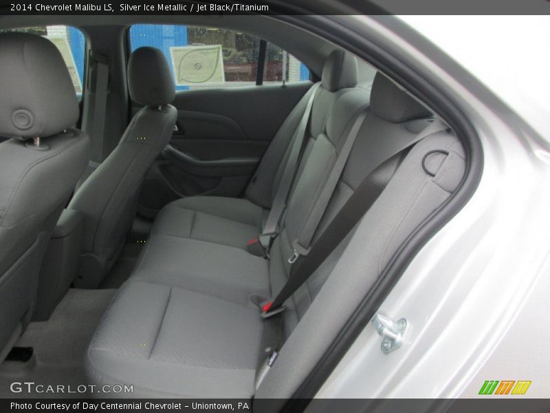 Silver Ice Metallic / Jet Black/Titanium 2014 Chevrolet Malibu LS