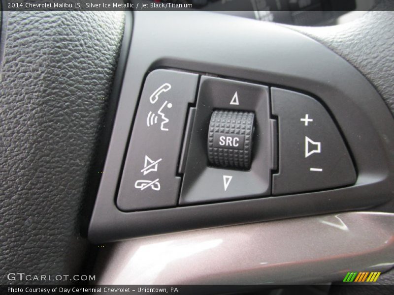 Silver Ice Metallic / Jet Black/Titanium 2014 Chevrolet Malibu LS