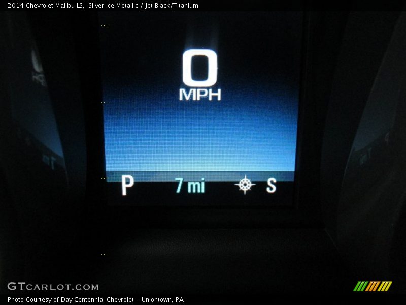 Silver Ice Metallic / Jet Black/Titanium 2014 Chevrolet Malibu LS