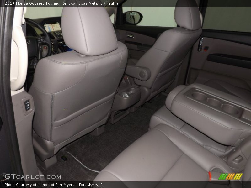 Smoky Topaz Metallic / Truffle 2014 Honda Odyssey Touring