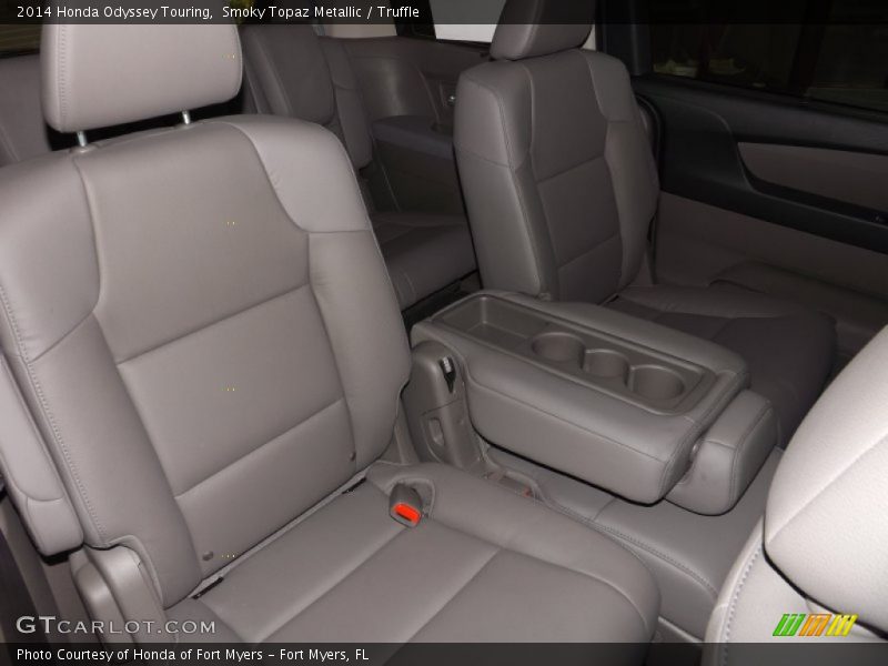 Smoky Topaz Metallic / Truffle 2014 Honda Odyssey Touring