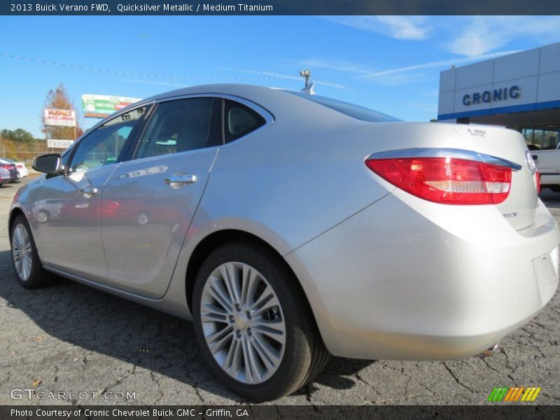 Quicksilver Metallic / Medium Titanium 2013 Buick Verano FWD