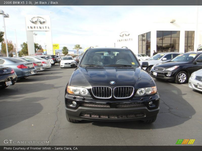 Jet Black / Black 2006 BMW X5 3.0i