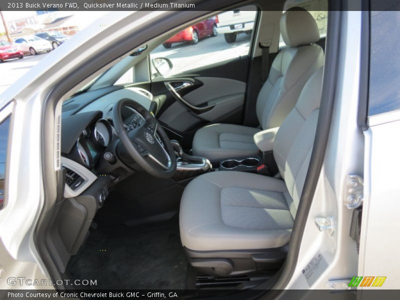 Quicksilver Metallic / Medium Titanium 2013 Buick Verano FWD