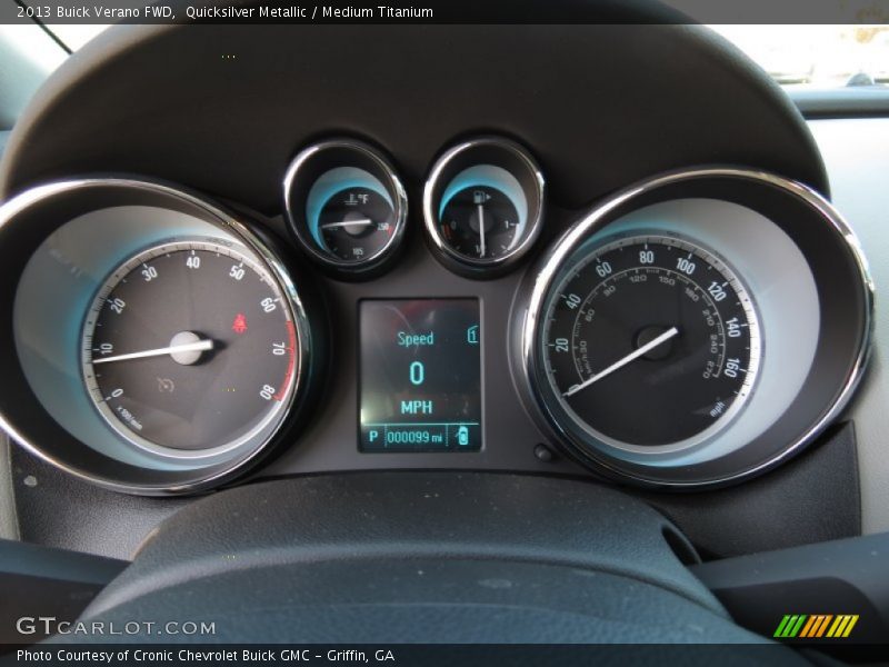 Quicksilver Metallic / Medium Titanium 2013 Buick Verano FWD