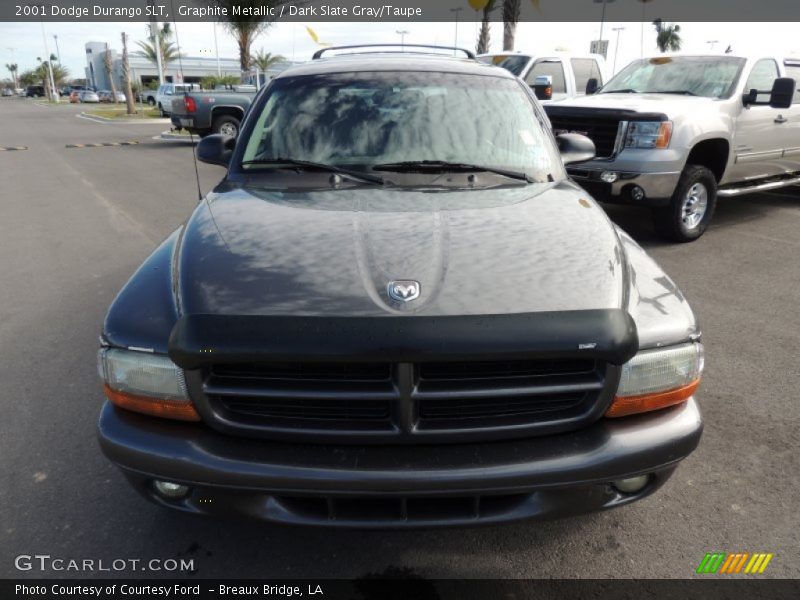 Graphite Metallic / Dark Slate Gray/Taupe 2001 Dodge Durango SLT