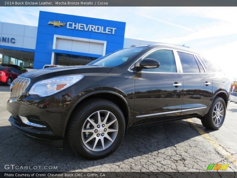 Mocha Bronze Metallic / Cocoa 2014 Buick Enclave Leather