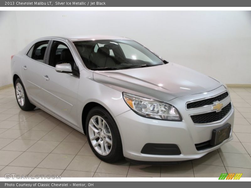 Silver Ice Metallic / Jet Black 2013 Chevrolet Malibu LT