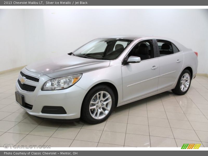 Silver Ice Metallic / Jet Black 2013 Chevrolet Malibu LT