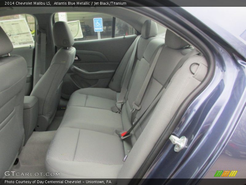 Atlantis Blue Metallic / Jet Black/Titanium 2014 Chevrolet Malibu LS