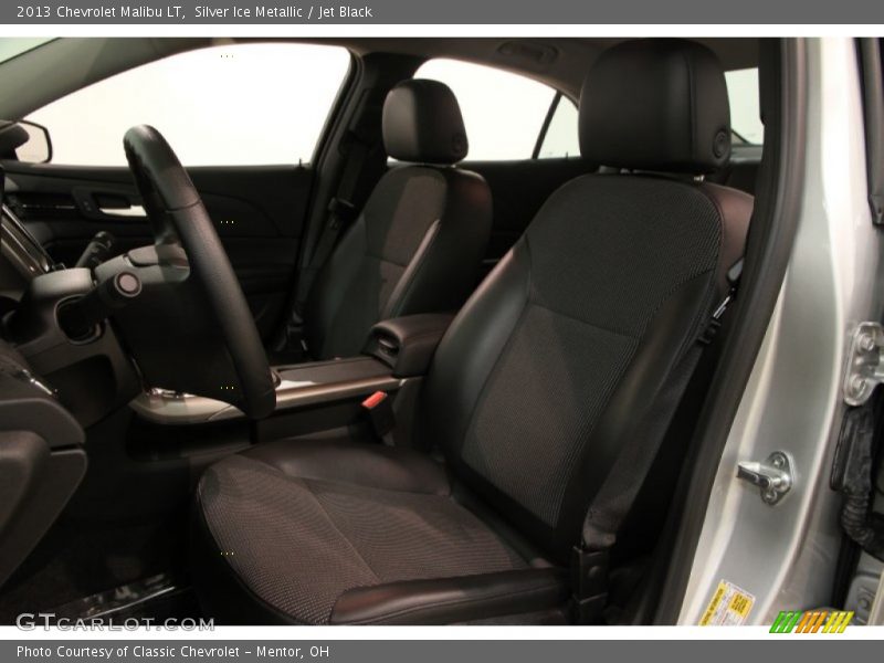 Silver Ice Metallic / Jet Black 2013 Chevrolet Malibu LT