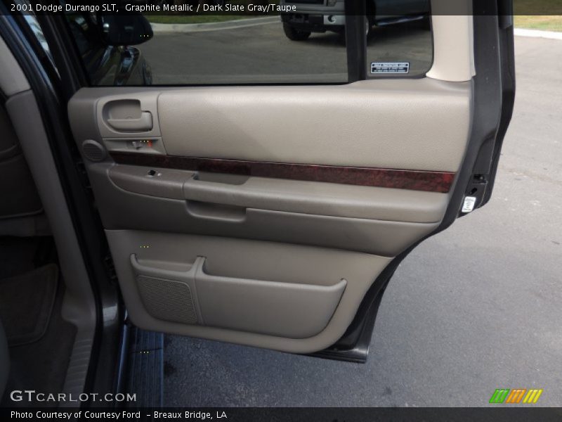 Graphite Metallic / Dark Slate Gray/Taupe 2001 Dodge Durango SLT