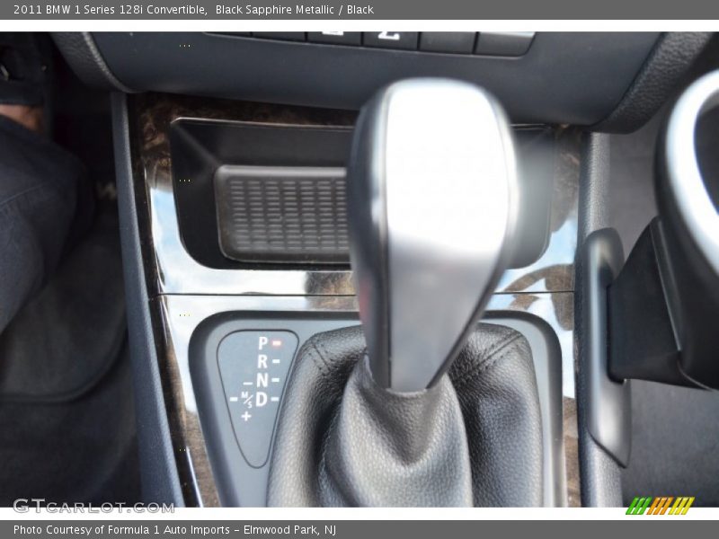 Black Sapphire Metallic / Black 2011 BMW 1 Series 128i Convertible