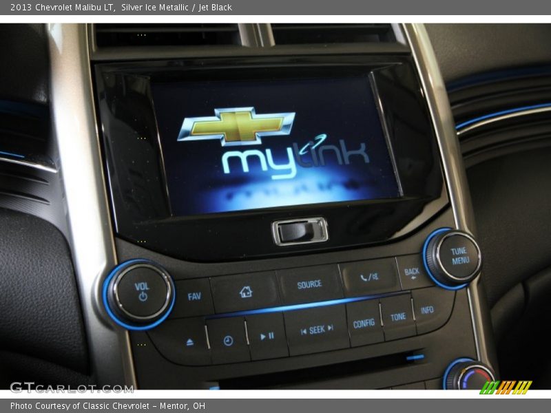 Silver Ice Metallic / Jet Black 2013 Chevrolet Malibu LT
