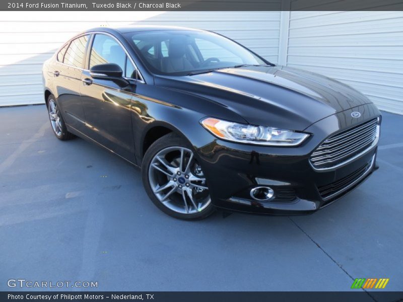 Tuxedo Black / Charcoal Black 2014 Ford Fusion Titanium