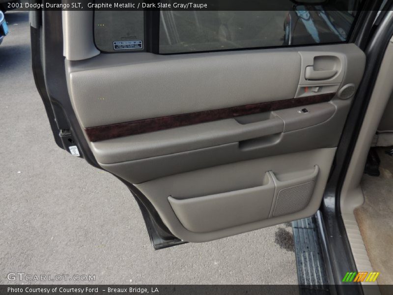 Graphite Metallic / Dark Slate Gray/Taupe 2001 Dodge Durango SLT