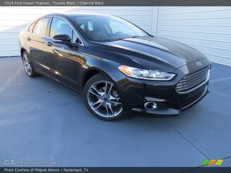 Tuxedo Black / Charcoal Black 2014 Ford Fusion Titanium