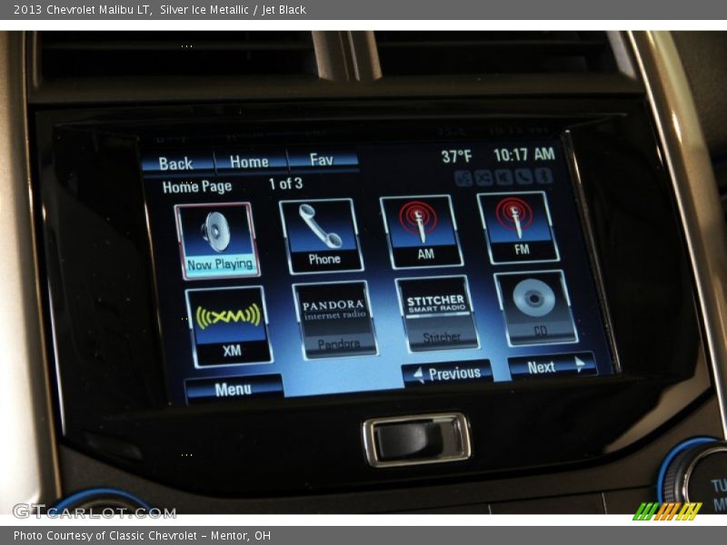 Silver Ice Metallic / Jet Black 2013 Chevrolet Malibu LT