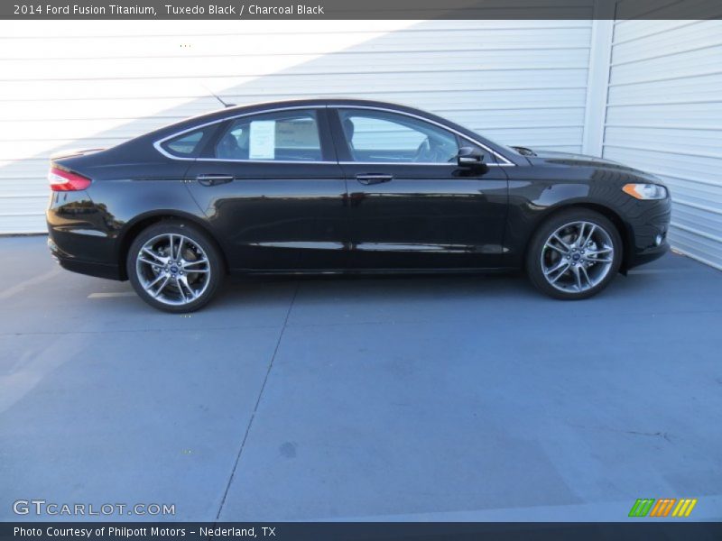 Tuxedo Black / Charcoal Black 2014 Ford Fusion Titanium