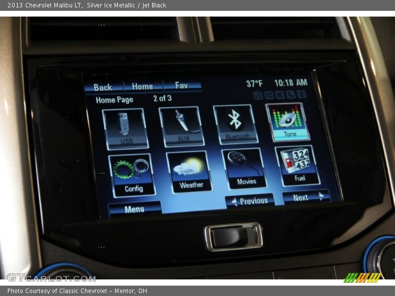 Silver Ice Metallic / Jet Black 2013 Chevrolet Malibu LT