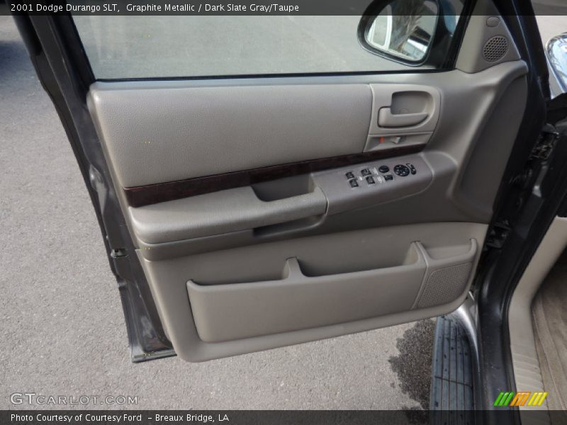 Graphite Metallic / Dark Slate Gray/Taupe 2001 Dodge Durango SLT