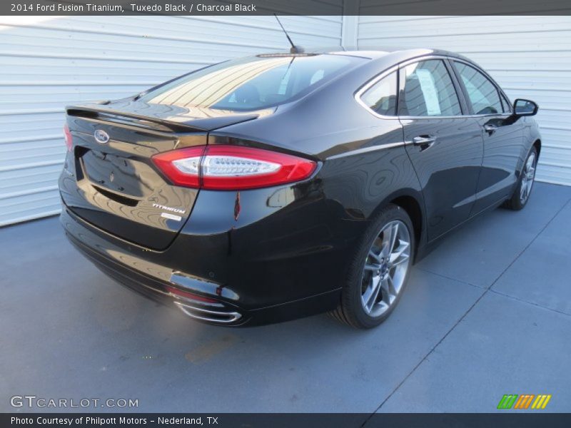 Tuxedo Black / Charcoal Black 2014 Ford Fusion Titanium
