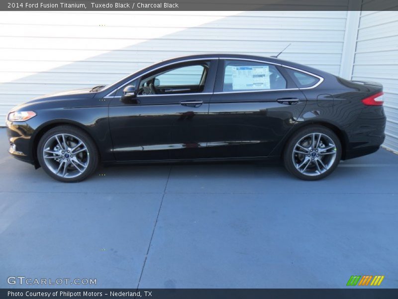Tuxedo Black / Charcoal Black 2014 Ford Fusion Titanium