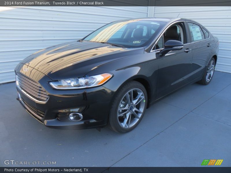 Tuxedo Black / Charcoal Black 2014 Ford Fusion Titanium