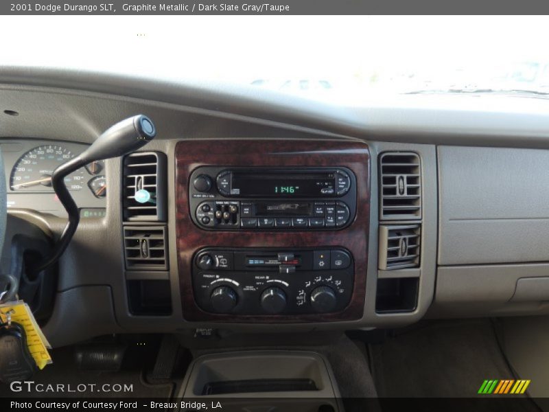Graphite Metallic / Dark Slate Gray/Taupe 2001 Dodge Durango SLT