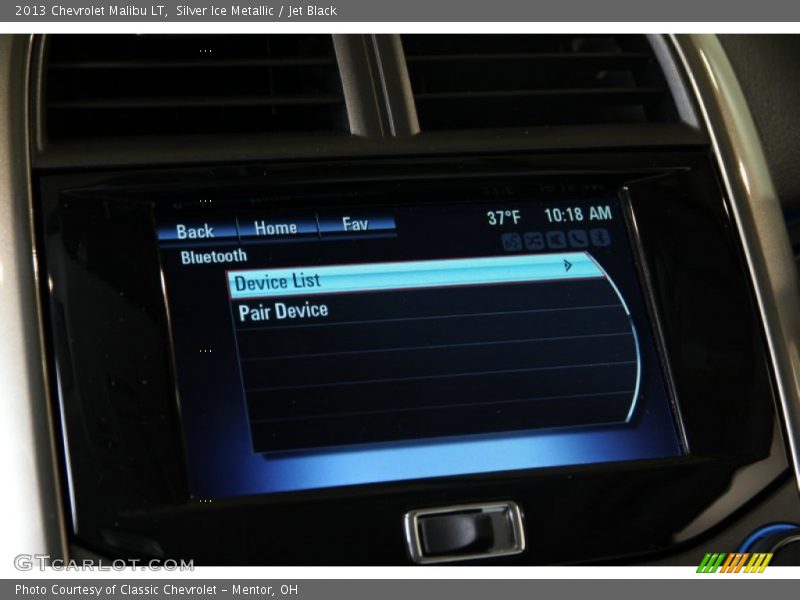Silver Ice Metallic / Jet Black 2013 Chevrolet Malibu LT