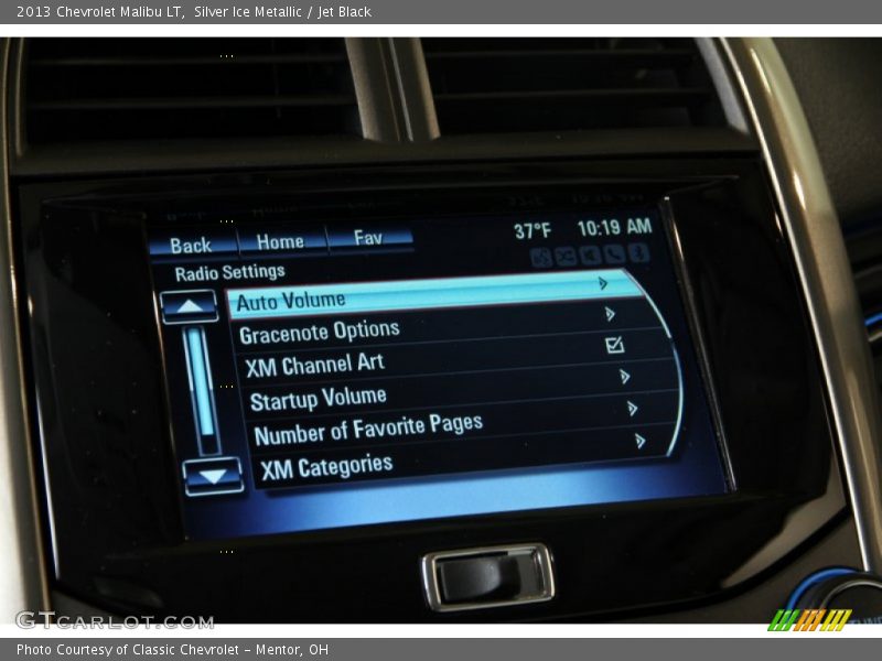 Silver Ice Metallic / Jet Black 2013 Chevrolet Malibu LT