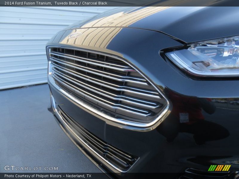 Tuxedo Black / Charcoal Black 2014 Ford Fusion Titanium