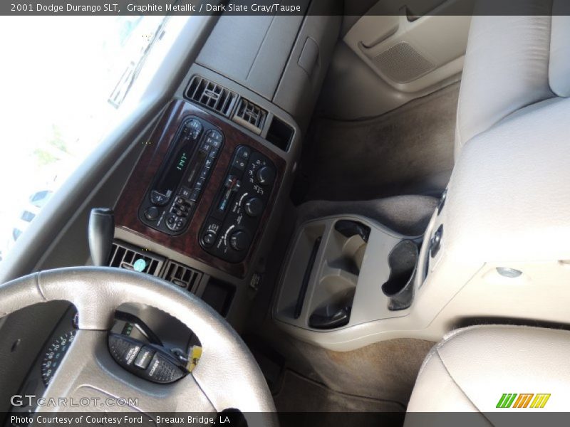 Graphite Metallic / Dark Slate Gray/Taupe 2001 Dodge Durango SLT