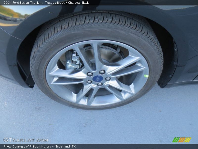 Tuxedo Black / Charcoal Black 2014 Ford Fusion Titanium