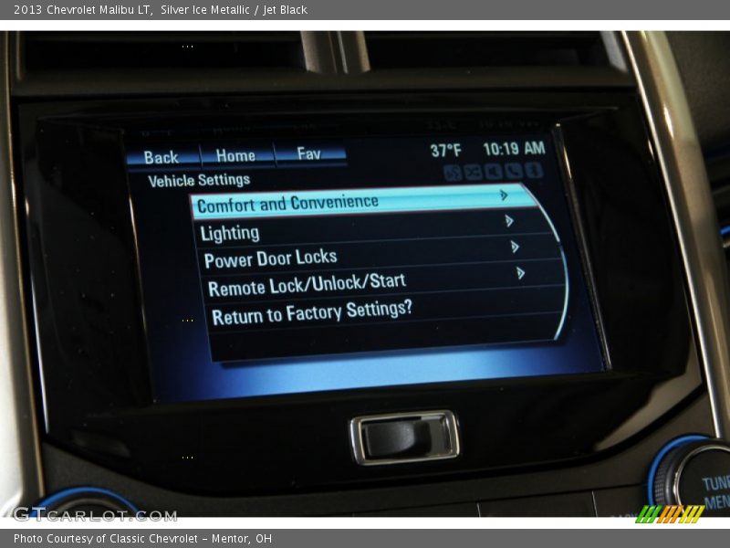 Silver Ice Metallic / Jet Black 2013 Chevrolet Malibu LT