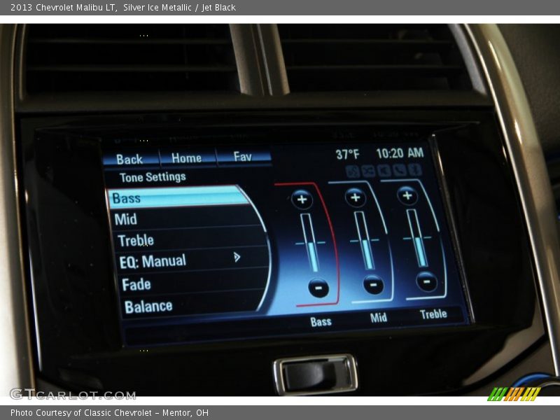 Silver Ice Metallic / Jet Black 2013 Chevrolet Malibu LT