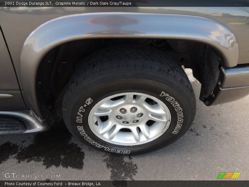 Graphite Metallic / Dark Slate Gray/Taupe 2001 Dodge Durango SLT