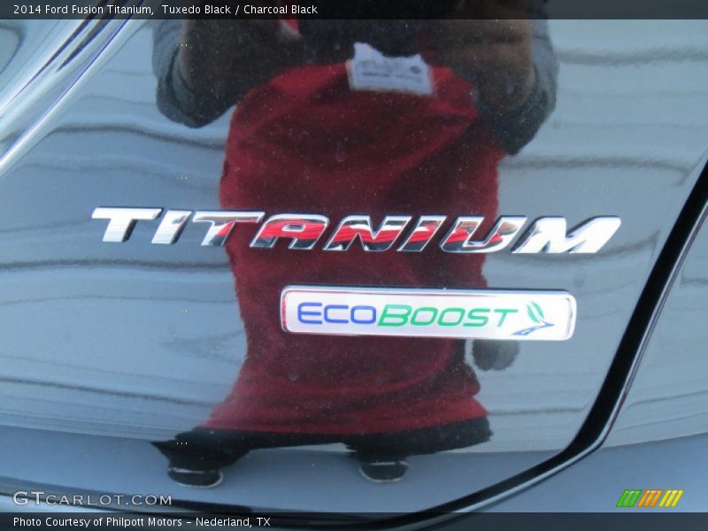 Tuxedo Black / Charcoal Black 2014 Ford Fusion Titanium
