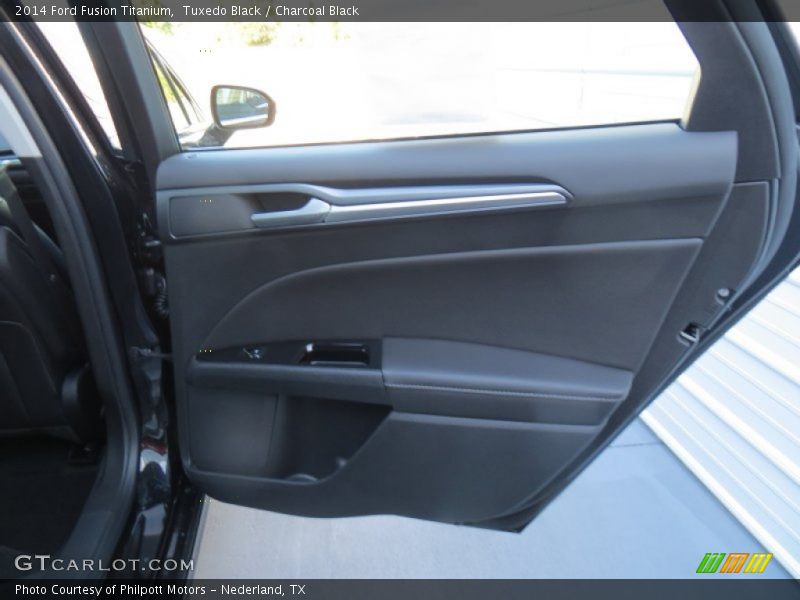 Tuxedo Black / Charcoal Black 2014 Ford Fusion Titanium